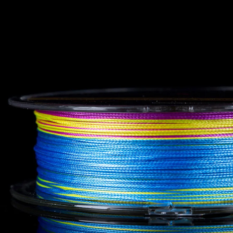 Fishing Leader 100M PE Line 8 Strands Fluorocarbon Fishing Line Coated Braid Multifilament Fly Fishing Line jooyoo Brand