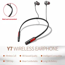 Магнитные Bluetooth наушники V4.2 стерео спортивные водонепроницаемые наушники беспроводные наушники-вкладыши с микрофоном Время воспроизведения музыки до 15 ч