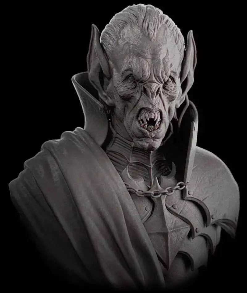 1/10 масштаб неокрашенные смолы бюст вампира коллекция бюст|resin bust|resin bust 1/10bust resin |