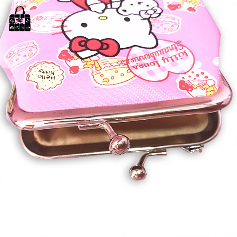 Розовый дневник милый котенок Кошелек для монет брелки для ключей "Животные" сумка Пряжка миниатюрная сумка для хранения Студенческая карта кольцо на сумку сумка женская сумочка подарок