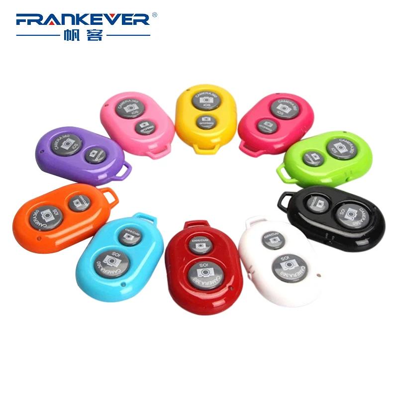FrankEver Bluetooth Self-timer Wireless Mini Remote Control Take a Photo Work With IOS Android