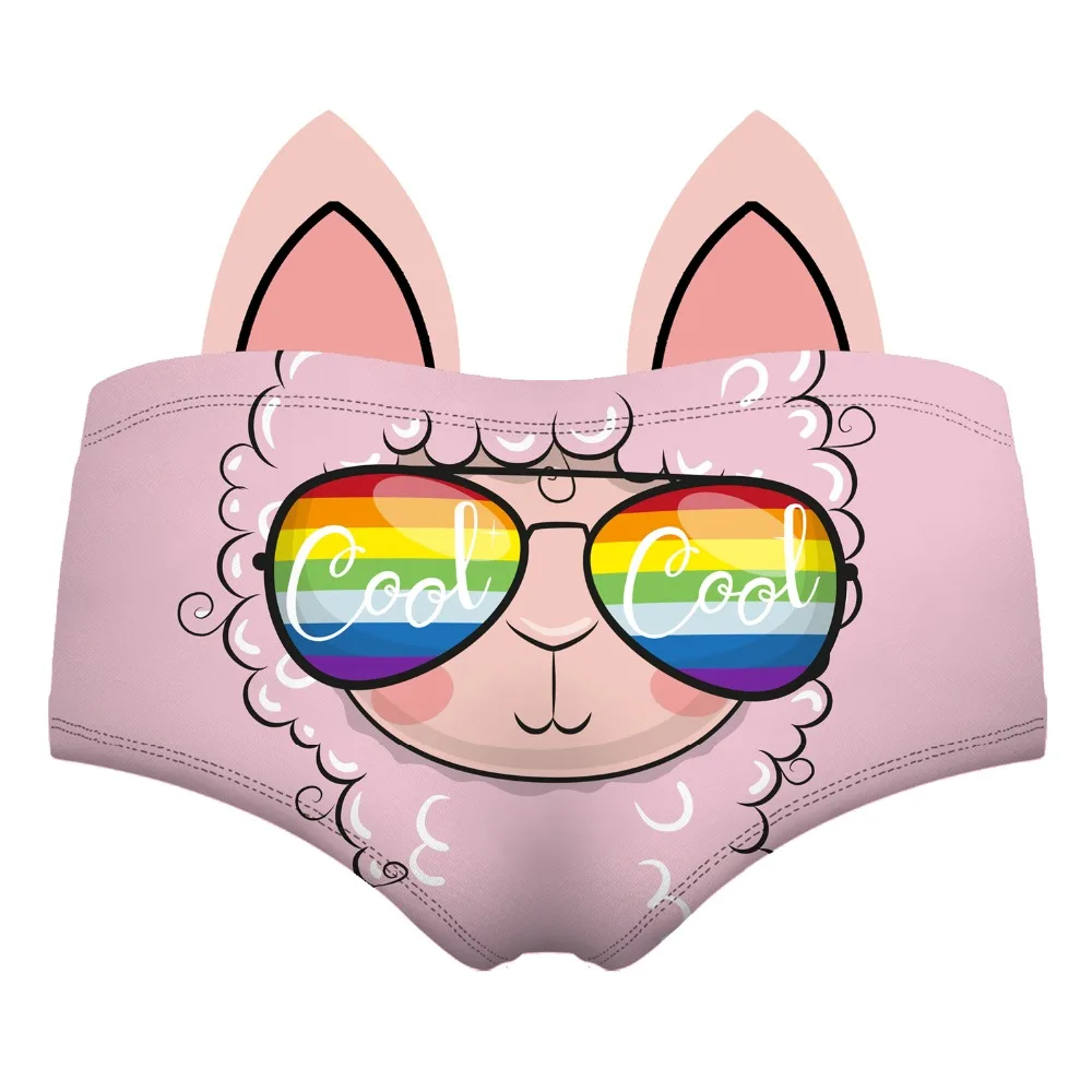 55110 llama rainbow sunglasess wiz back