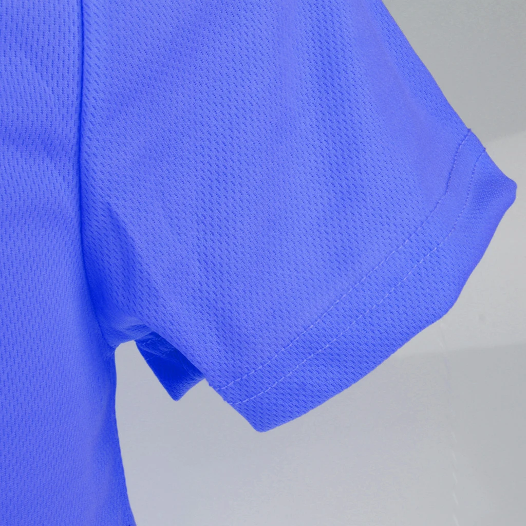 Round Neck Safety Clothing Reflective High Visibility Workwear Short Sleeve Fluorescent for Men with Reflective Tape Quick Dry