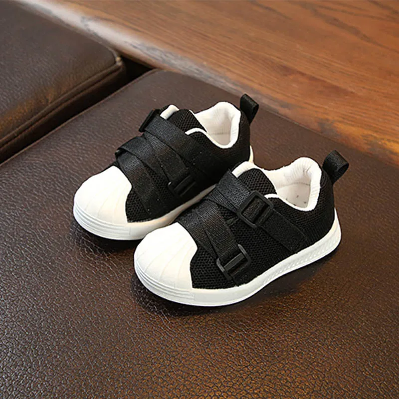 

2018 Autumn children's shoes baby boys girls shellfish mesh shoes toddler shoes brand kids sneakers