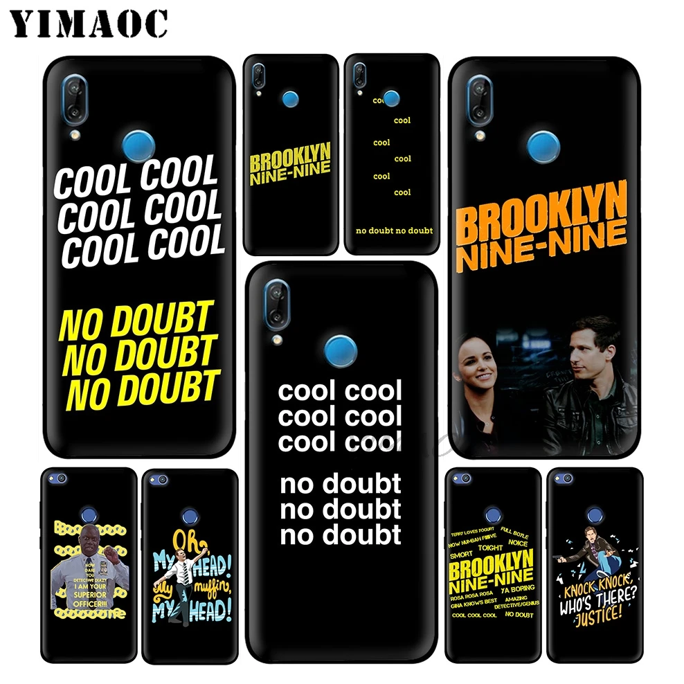 YIMAOC Brooklyn Nine мягкий чехол для huawei Honor Коврики 20 9X Примечание 10 Pro 8X8 6A 7A 7X 7C Y9 Y7 Y6 Prime 2018