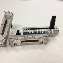 [BELLA] японския система защиты от случайного пуска(4 см) Двойная горка fader потенциометр B50Kx2- 10 шт./лот