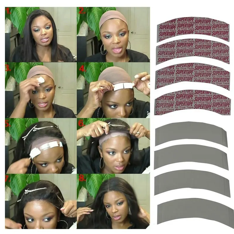 Fashion Hair Double Sided Tape Hair Gel Wig Rated Wholesale super quality Waterproof hair tape Double Side Adhesive Super Tape