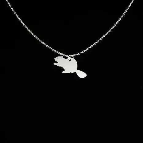Медное ожерелье Beaver Jewelry персонализированное имя или буквы подарок для