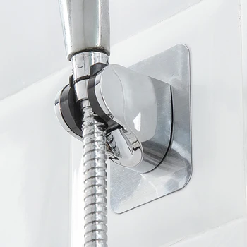 

Adjustable Handheld Suction Up Drill-free Shower head Holder Fits Fixing Shower Head Stand Bracket Shower Holder Shower Seat