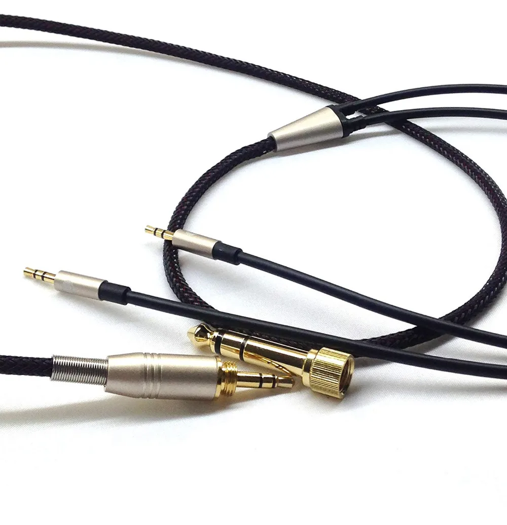 Сменный кабель совместим с Hifiman HE400S, HE-400I, HE560, HE-350, HE1000, V2 наушники 1,2 м/4 фута