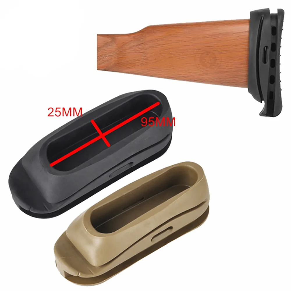 

Airsoft Tactical Shockproof Rubber AK Stock Pad AK47 Recoil BUTT Stock Pad Paintball Rifle Gun Accessories OT0401