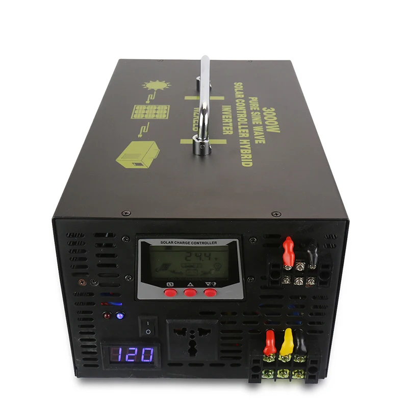 Reine Sinus Welle Solar-wechselrichter 3000 W 12 V/24 V/48 V DC zu 120 V/ 220 V/230 V/240 V DC/AC Konverter Hybrid Inverter 30A Ladegerät Controller Reine Sinus Welle Solar-wechselrichter 3000 W 12 V/24 V/48 V DC zu 120 V/ 220 V/230 V/240 V DC/AC Konverter Hybrid Inverter 30A Ladegerät Controller