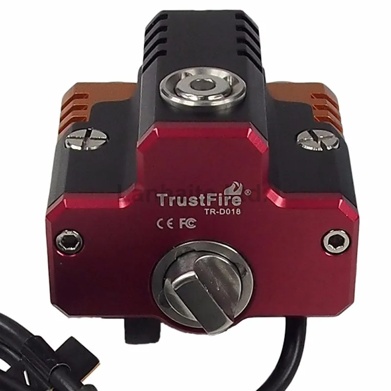 TrustFire TR-D018 Источник света: 3 светодиода Cree XM-L2 U3 светодиодный 2300 люмен 4-режимный велосипед светильник с Батарея набор