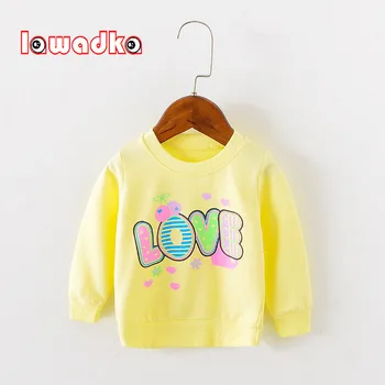 

Lawadka Brand Love Pattern Long Sleeve Tops Autumn Clothing Baby Boy Girls Sweatshirts Baby T shirts for Babys Girls Clothes