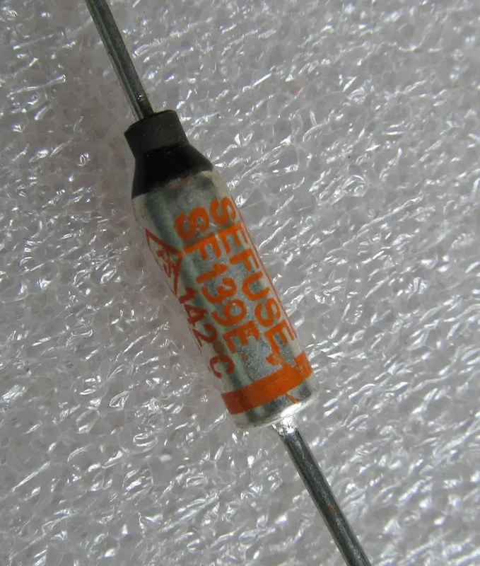 SF139E 3 pieces Microtemp TF Cutoff Temperature fuse 142 degree 142C ...