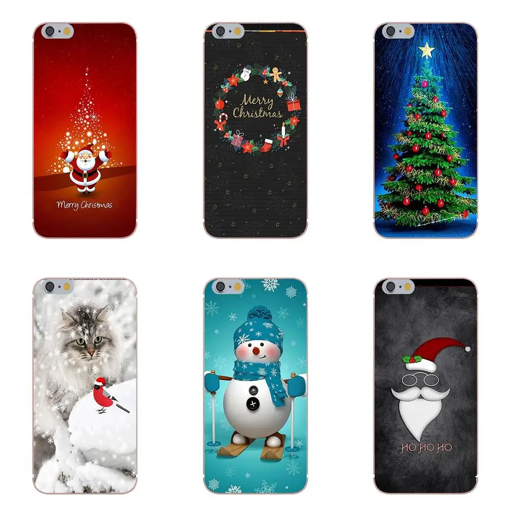 Новый год Снеговик Счастливого Рождества Санта для Moto G G2 G3 HTC Desire 530 626 628 630 816 820 One A9