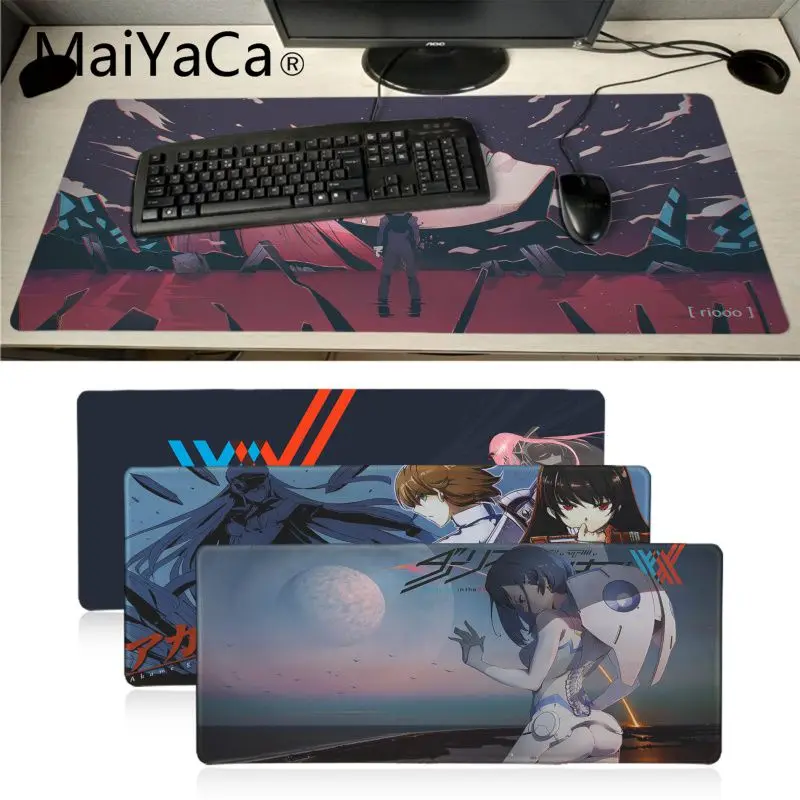 Maiyaca Cool New Darling in the FranXX Аниме Коврик для мыши геймер игровые коврики коврик Notbook