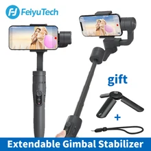 Feiyu vimble 2 Smartphone 3 Axis Handheld Gimbal Stabilizer bluetooth wireless selfie stick for iPhone X