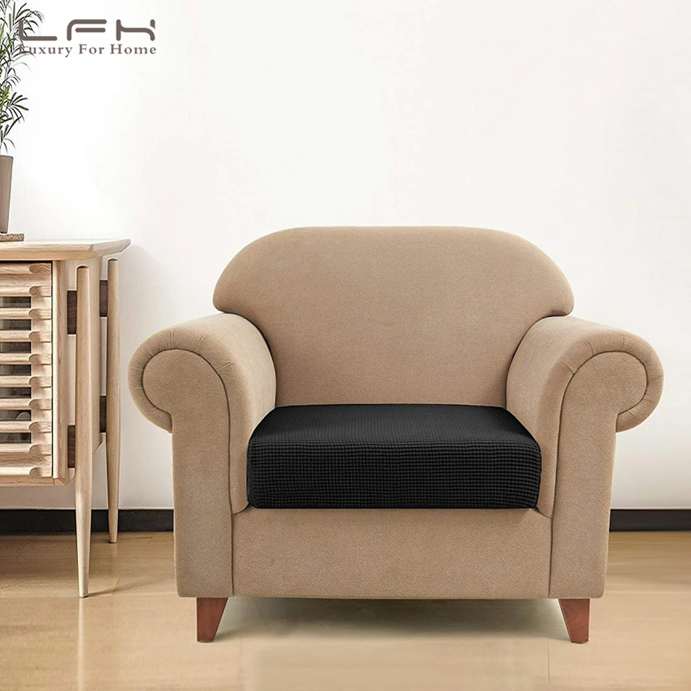 Us 13 39 33 Off Lfh Elastic Sofa Cushion Cover Seat For Living Room Support Non Slip Replacement 1pc In
