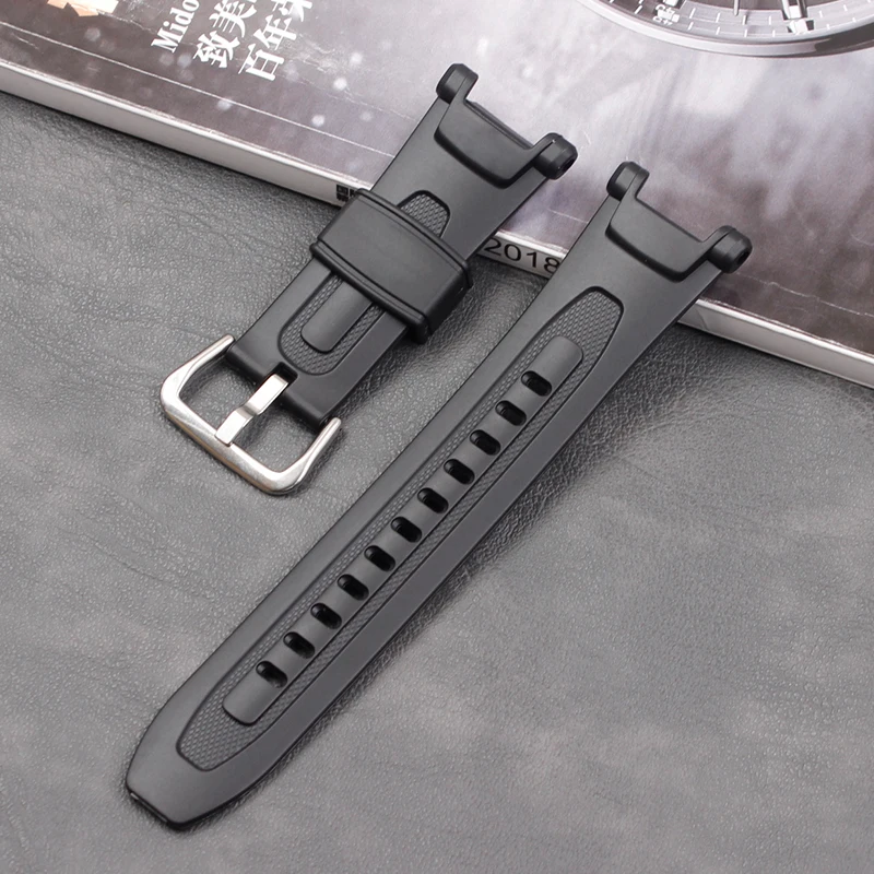 

Resin strap men for Casio PRG-240 PRG-40 outdoor sports and leisure waterproof strap buckle accessories