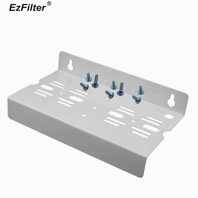 

Double Hanging Mounting Bracket for 10-inch Water Filter Housing RO System With Screws