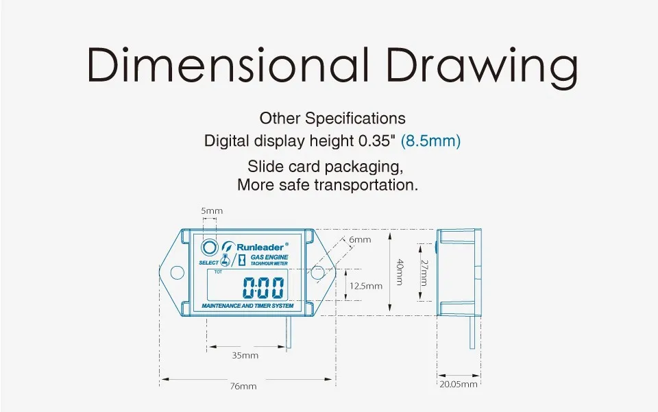 Индуктивный Tach счетчика для бензинового двигателя мотоцикла морской снегоход гидроцикл цепная пила Моторная Лодка ATV Ван