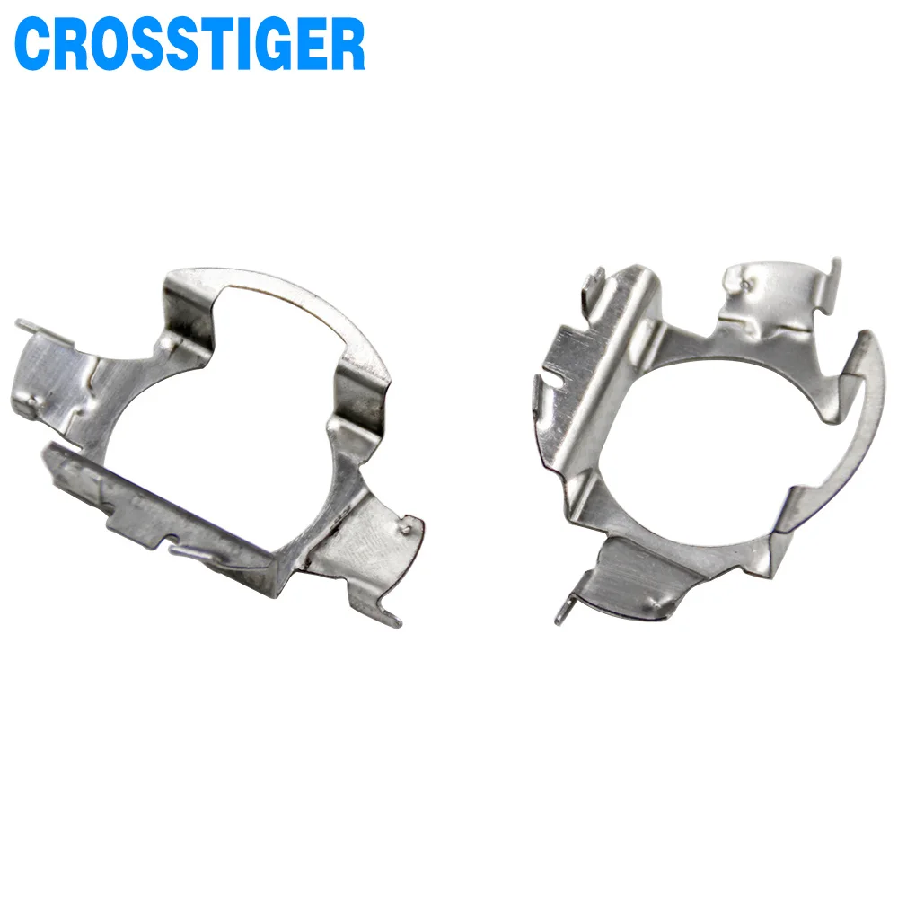 Sourcingmap 2pcs H7 Plastic HID Headlamp Light Bulb Holder Adapter Socket