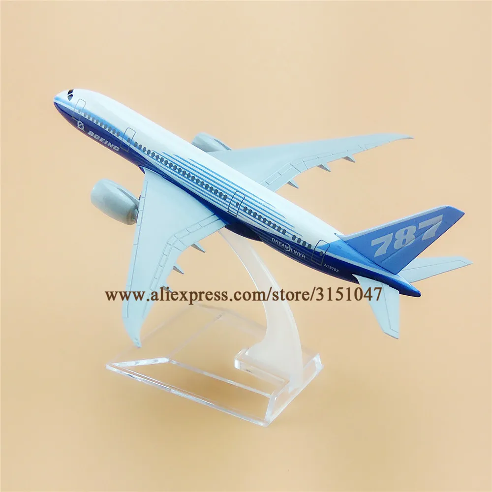 

Air Boeing 787 B787 Airlines Prototype Airways Airplane Model Alloy Metal Model Plane Diecast Aircraft 16cm Gift