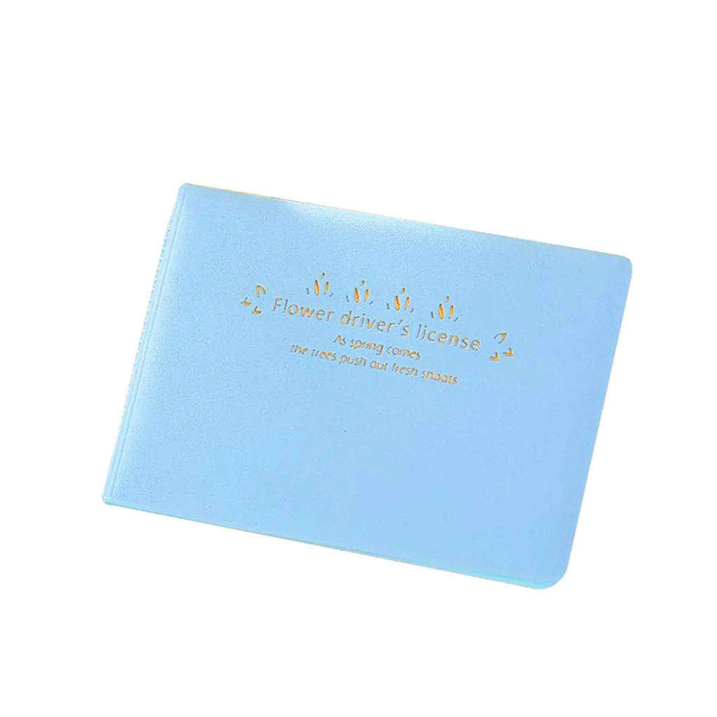 Macaron Color Business Card Holder PU Card Sleeves for driver license, social security card, medicare card, Credit card