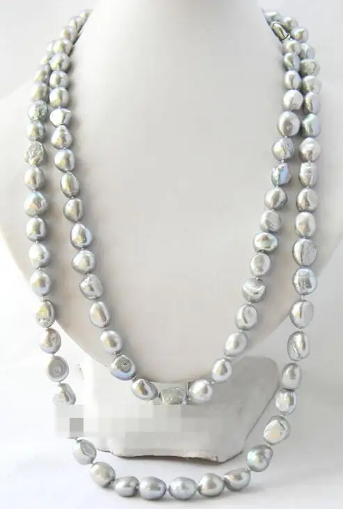 

FREE SHIPPING>>>@@ > 3791 Gray Baroque Freshwater Pearl Necklace