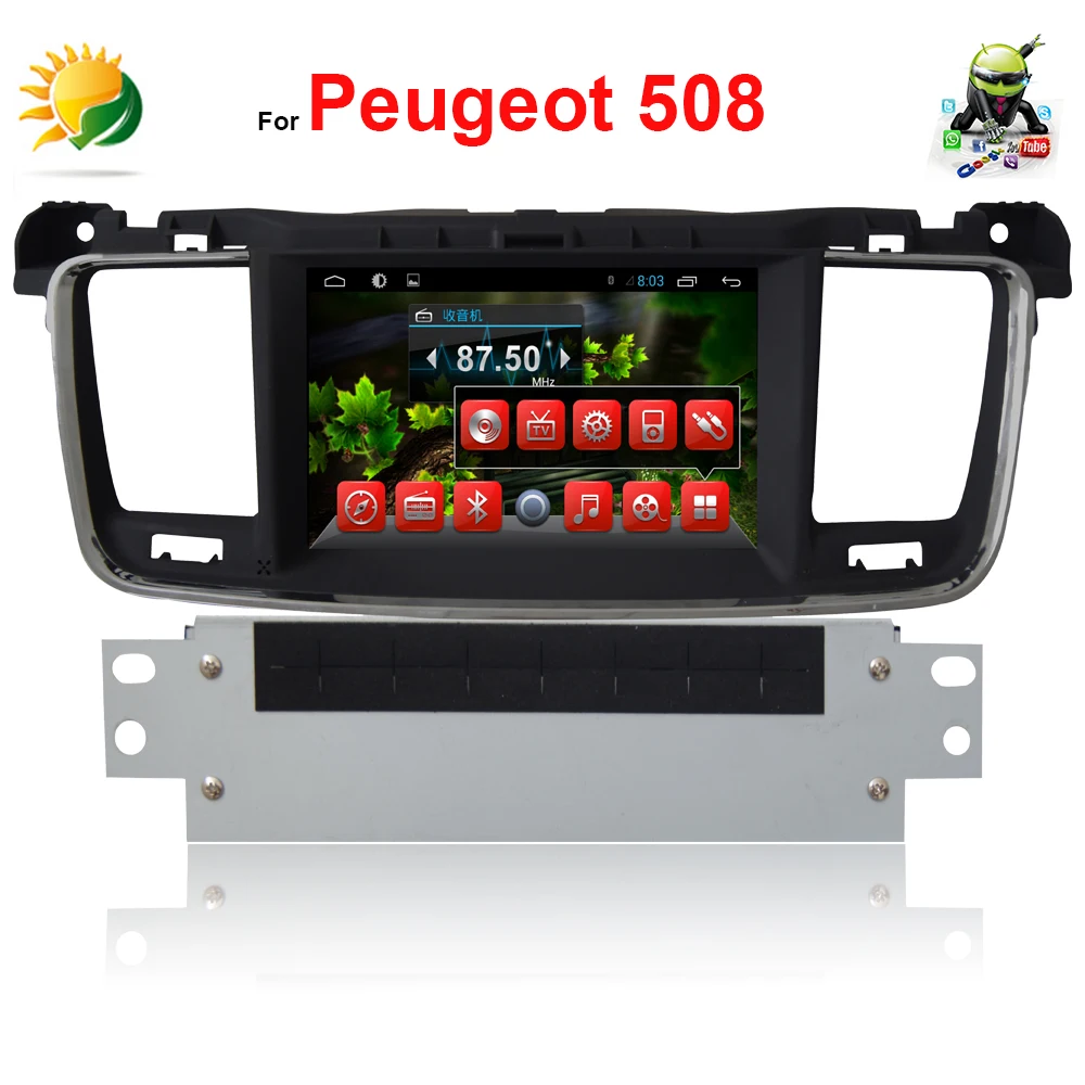 peugeot 508 with gps navigation