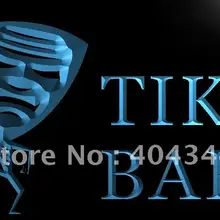 LB734-Tiki Бар Маска комические украшения для бара пивной паб светодиодный неоновый свет знак