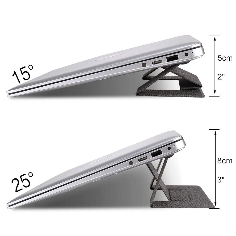  Universal Folding notebook Stand for MacBook air pro all Laptop Computer Stand Adjustable Bracket P