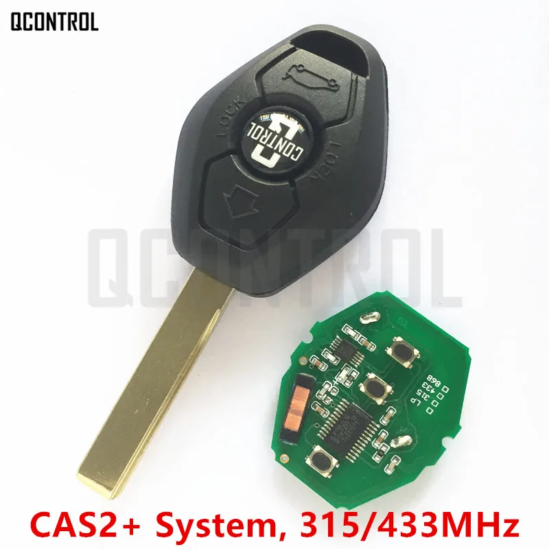 QCONTROL автомобиль дистанционного ключа DIY для BMW CAS X3 X5 Z3 Z4 Z8 3/5/6/7 серии Автозапуск передатчик для CAS2 Системы