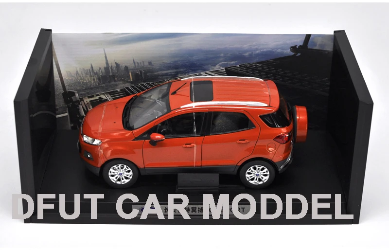 Масштаб 1:18 ECOSPORT SUV автомобиль литой модельный автомобиль игрушка в коробке для подарка/коллекции/детей/украшения