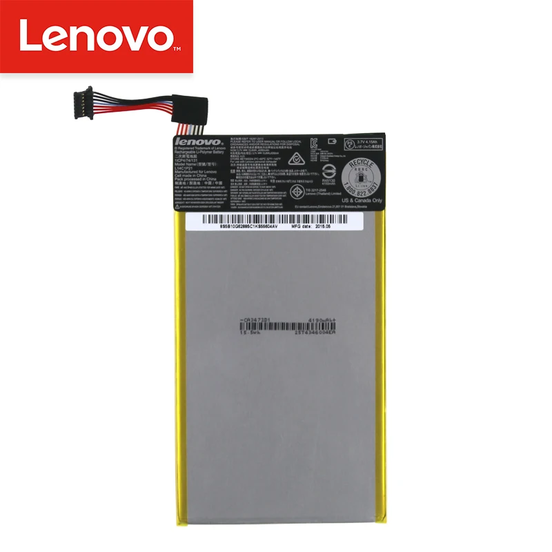Подлинная 3 7 V 15.8WH L14C1P21 батарея для Lenovo MIIX MIIX3 830 серии L14C1P21|Аккумуляторы ноутбуков|