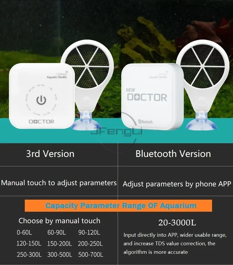 Bluetooth приложение управления 3rd Chihiros Доктор 3 в 1 удаление водорослей Twinstar стиль электронный ингибит аквариумных рыб растений креветок