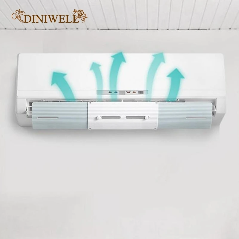 

DINIWELL Air Conditioning Windshield Windproof Baffle Adjustable Air Conditioner Cover Wind Guide Anti-wind Shield For Home