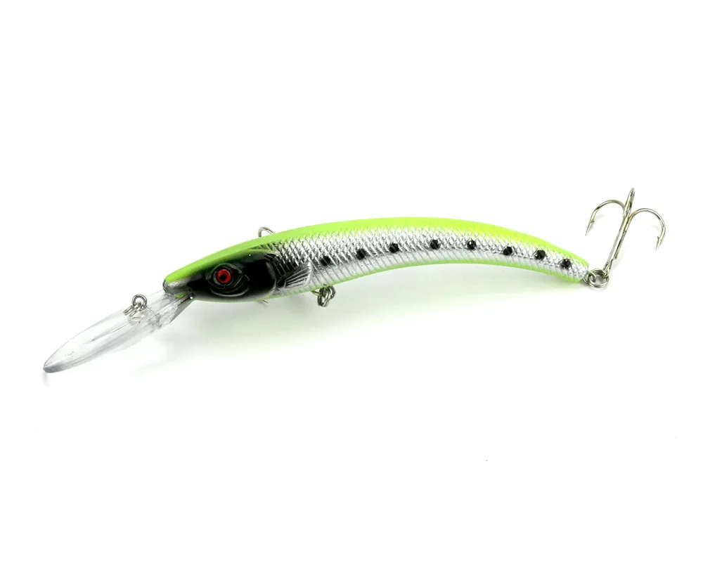 Dop Ship 1PCS 15.5cm 16.3g Wobbler Fishing Lure Big Crankbait Minnow Peche Bass Trolling Artificial Bait Pike Carp lures
