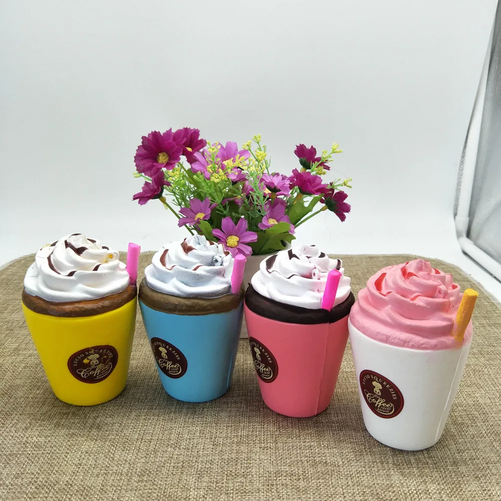 

Colossal Cup Cake bear Squishy jumbo cute Slow Rising Kawaii Squish Toy for Kids anti Stress Reliever Decompression Squeeze toy