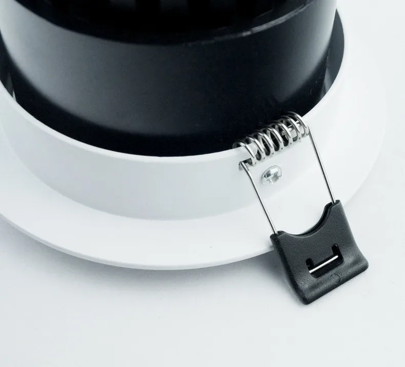 7 Вт 12 Вт 18 Вт dimmable Подпушка свет AC85-265V вел Подпушка огни удара пятно встраиваемые Подпушка свет лампочки