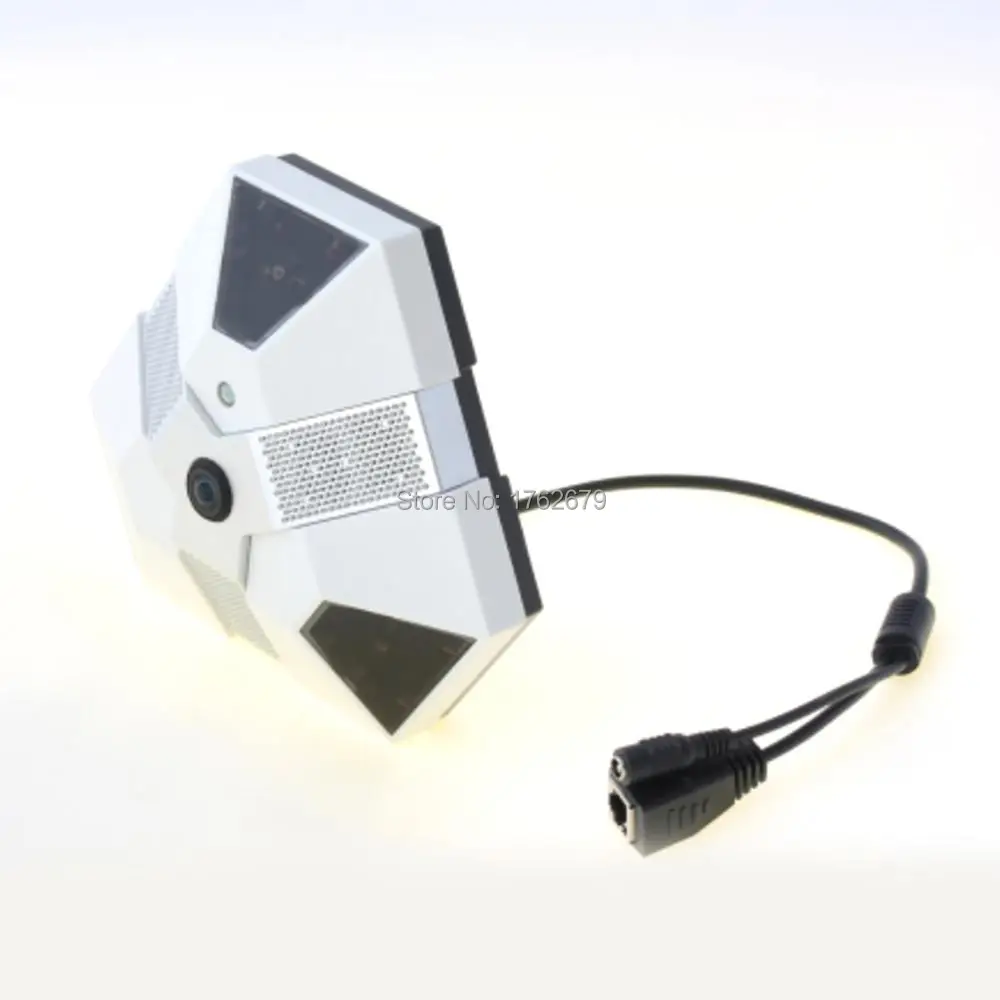 5 0MP 2592x1944 8fps 360 degree fisheye panorama ip camera cms software with digital zoom digital