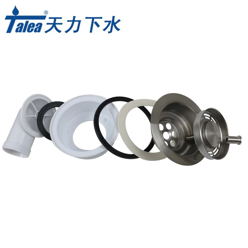 114mm Stainless steel Sink drain strainer Kitchen Fixtures Basin Drainer Kitchen accessories sink filter StopperXK301C001