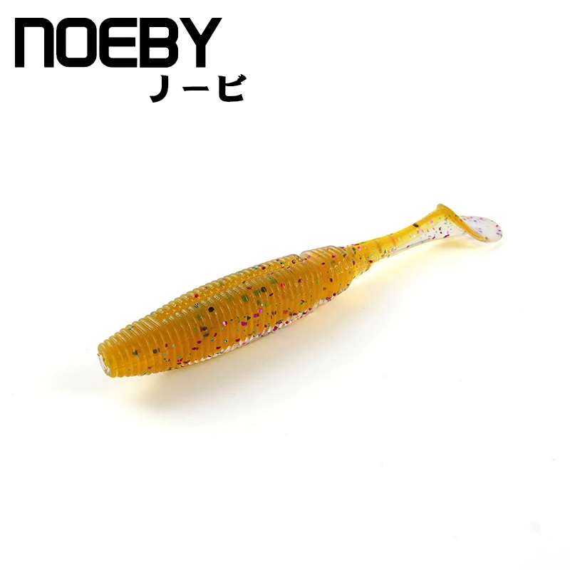 NOEBY 5 шт./лот Мягкая приманка 100 мм/9 г мягкая рыболовная ручной работы ручная
