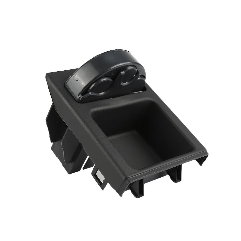 Black Front Center Money Coin Storage Box For BMW E46 318 320 325 330 1998-2005