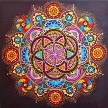 custom diamond painting eigen foto flowers bird mandala 5d diy diamond painting movies full square/round maison bird child gift