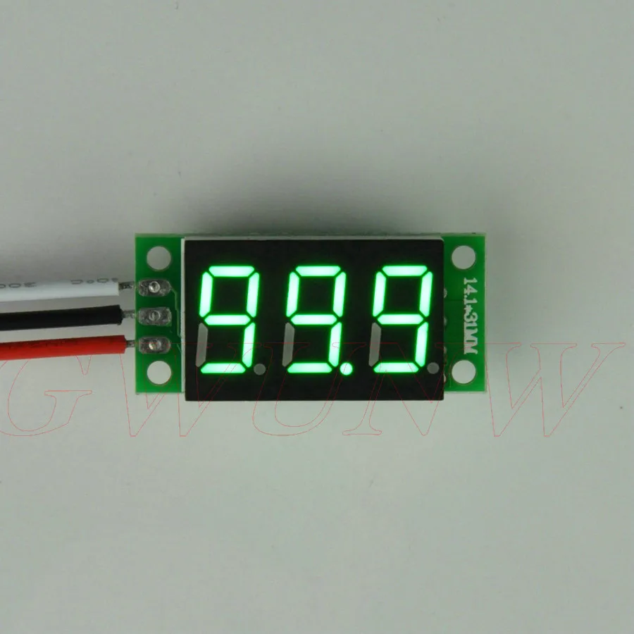 GWUNW BY336V DC 0 200V (200V) 3 Бит 36 тестер напряжения цифровой дисплей светодиодный
