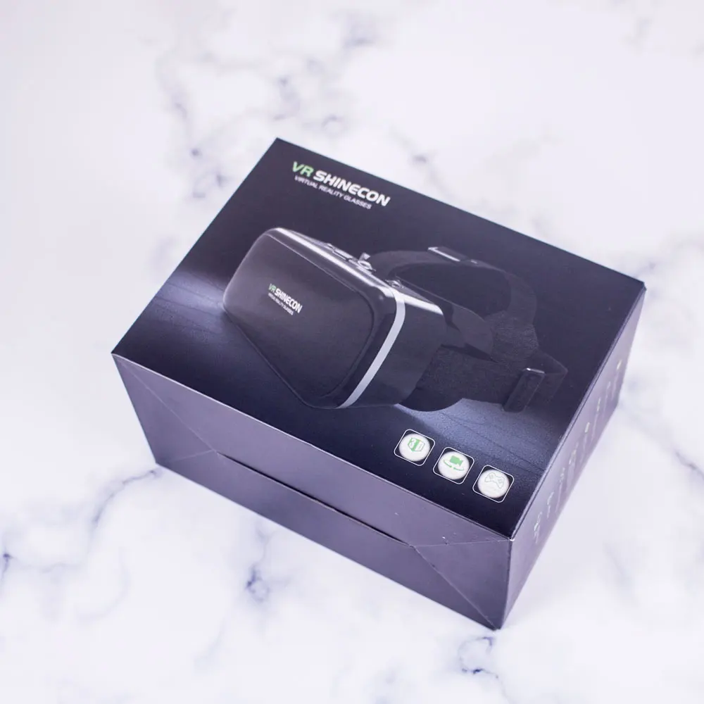 New Cheap ce5bt VR SHINECON G04 Virtual Reality Headset 3D VR Glasses for 4.7 6.0 inches Android iOS Smart Phones