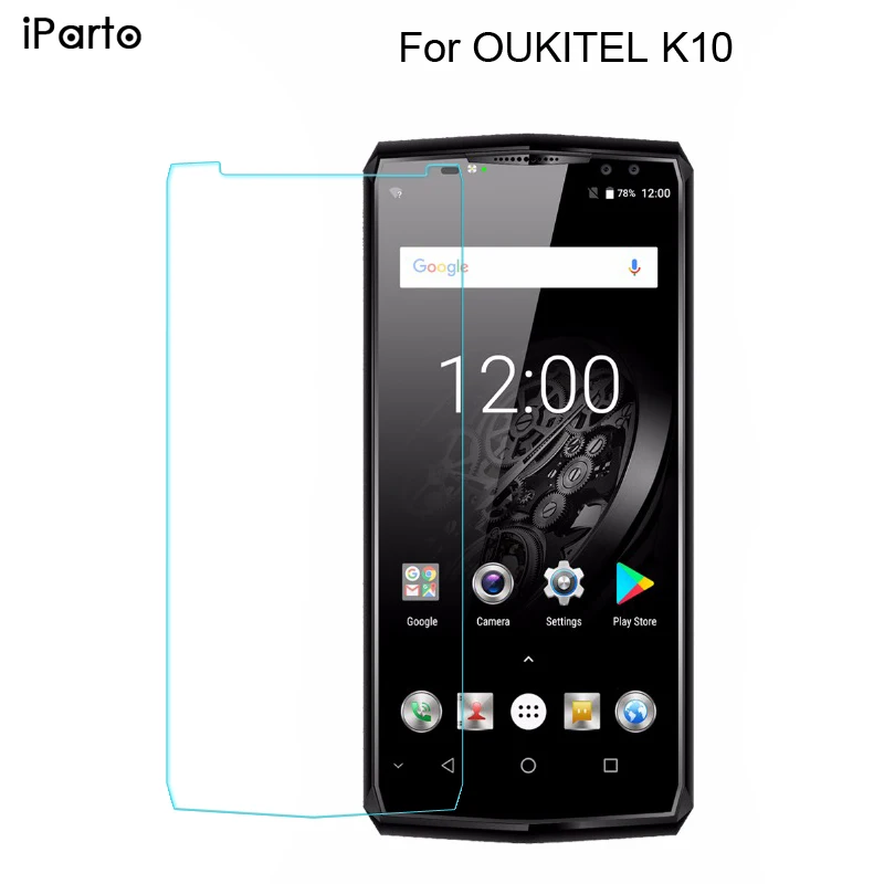 Закаленное стекло OUKITEL K10 6 0 дюйма 100% оригинал Премиум 9H 2.5D Защитная пленка для