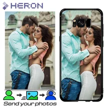 

Custom Design Print Soft Black Matte Case for Samsung Galaxy S6 S7 S8 S9 Edge Plus Note 8 J7 Max C9 Pro C10 DIY Personal Photo